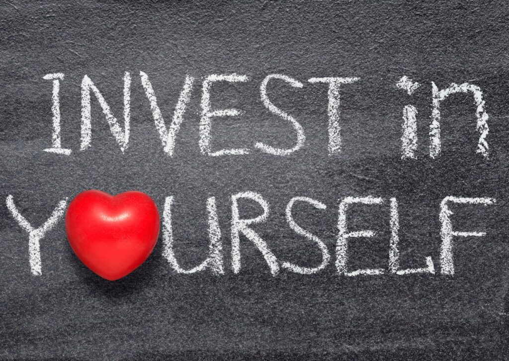 Invest in yourself picture